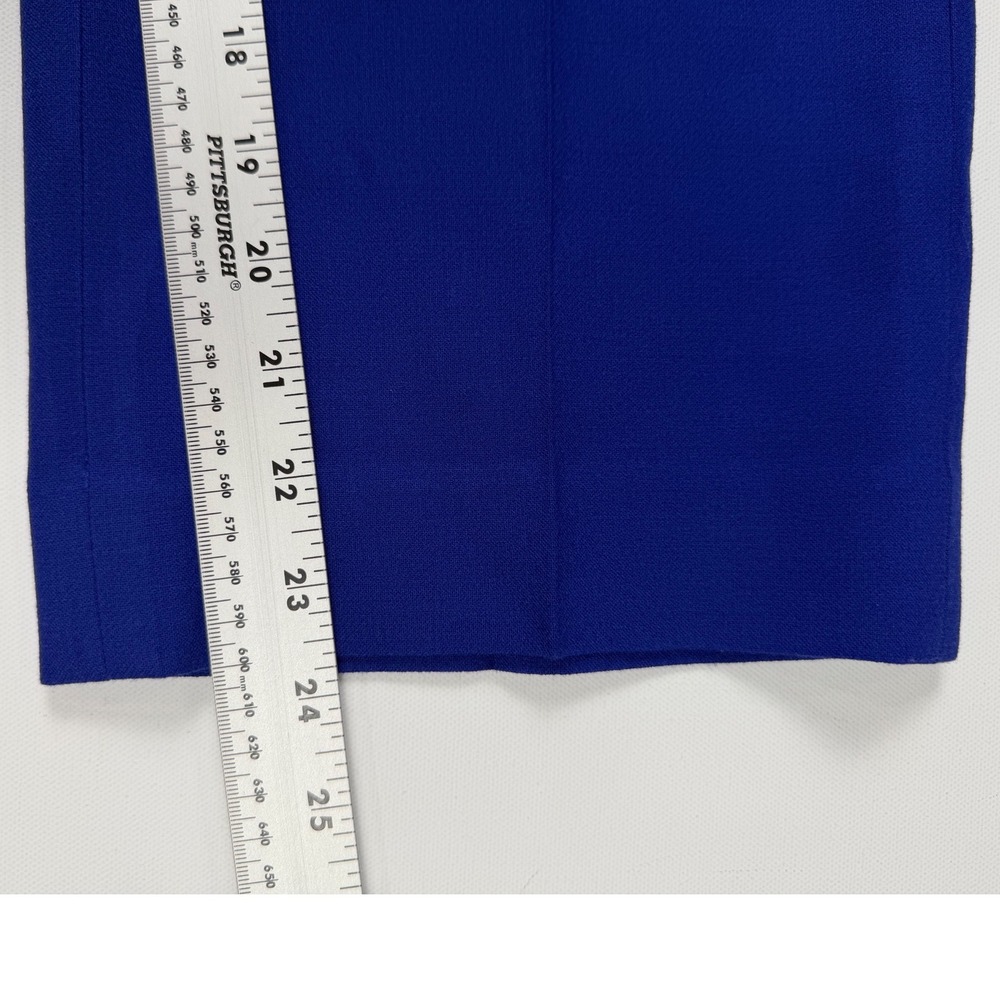 J.Crew Martie Pants Womens 8 Blue NEW Wool Blend Cropped Tailored E0931 - Picture 12 of 12